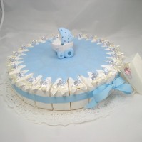 Bonbonierentorte Taufe