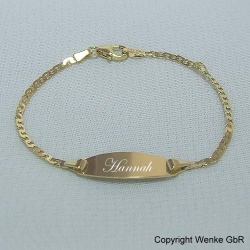 Kinderarmband Gold 